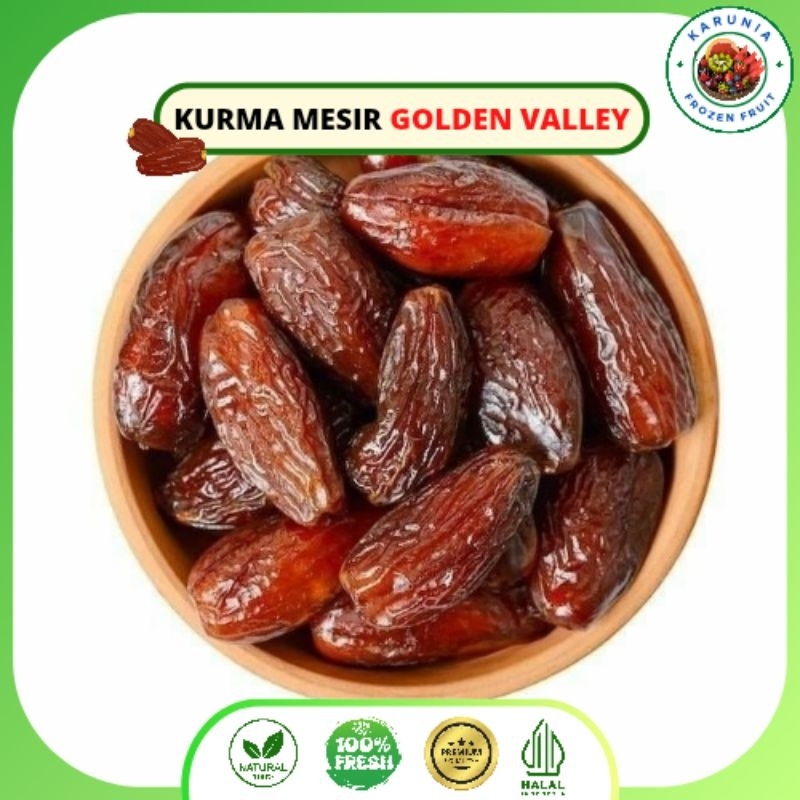 

KURMA MESIR GOLDEN VALLEY | KURMA MANIS LEMBUT | KURMA SUPER PREMIUM