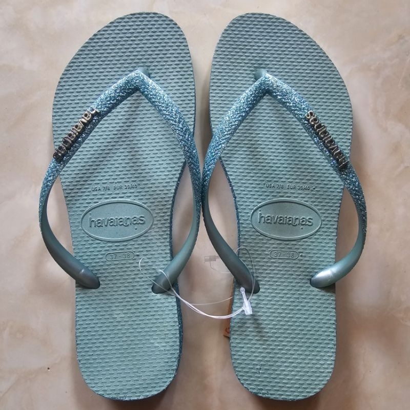 Sandal Wanita Havaianas Slim Sparkle ll - Clay