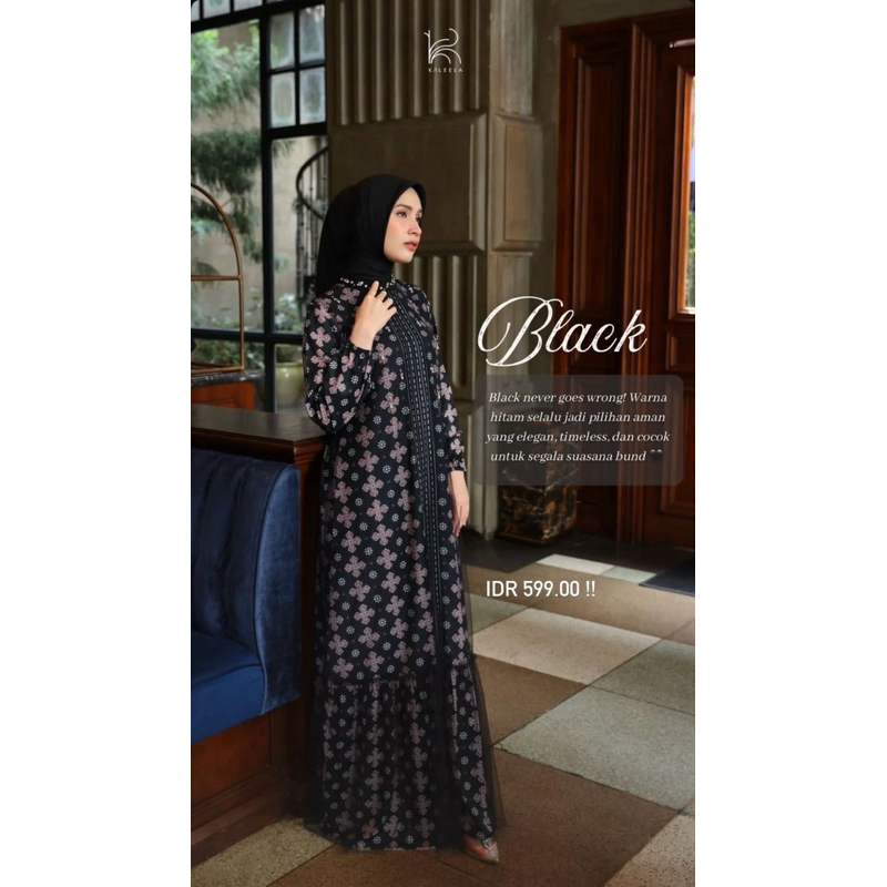 Kaleela x Dwihanda (Dress) Black Size S