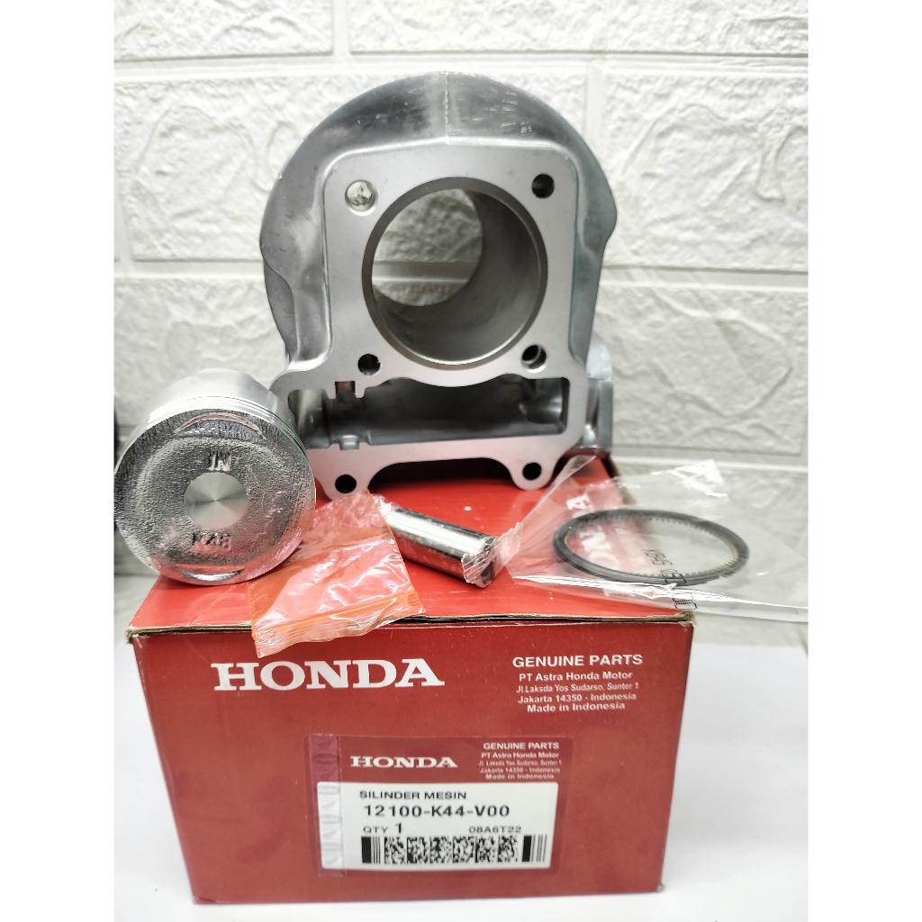 BLOK SET CYLINDER SET BLOK SEHER BEAT FI ESP SCOOPY FI ESPVARIO 110 FI ESP (K44)