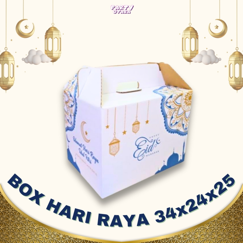 

BOX HARI RAYA UKURAN 34x24x25/BOX HAMPERS RAYA/KOTAK HAMPERS/BOX JINJING HAMPERS