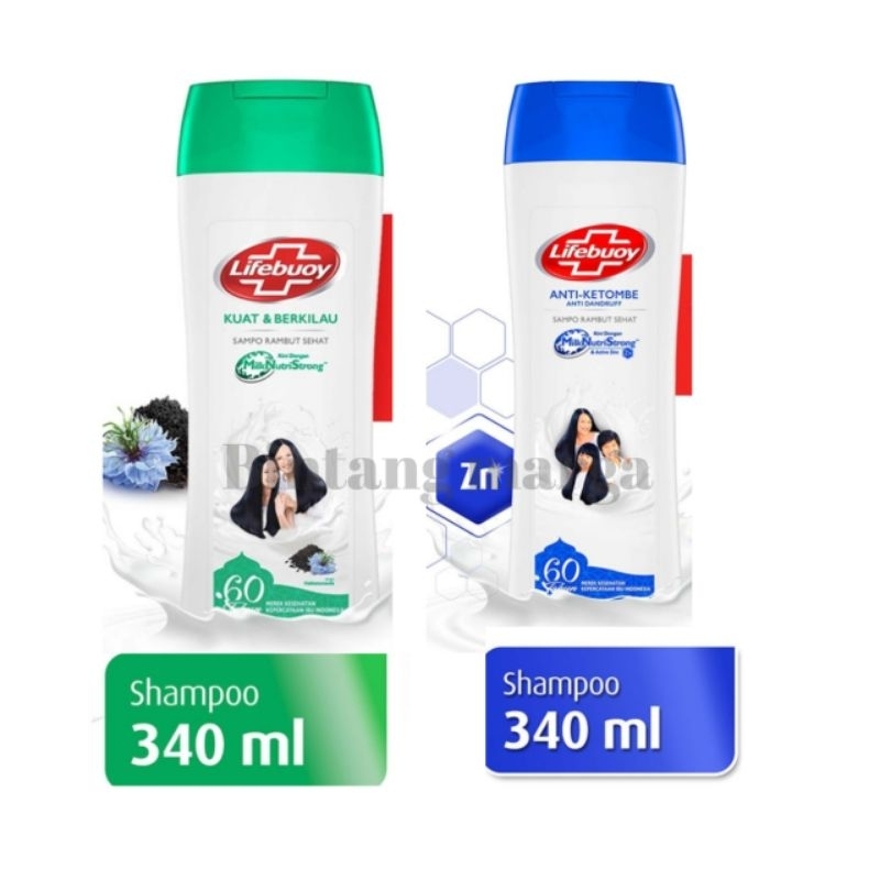 Lifebuoy shampo 340ml