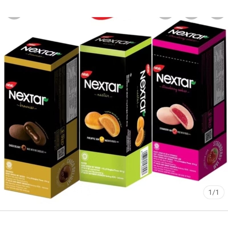 

Nextar cookies 96gr