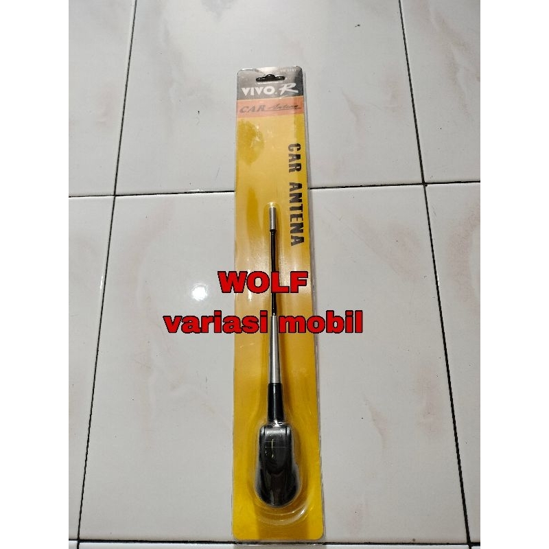 antena mobil universal PS 99 PS 88 kuning antena mobil universal antena mobil tempel antena 48cm ant