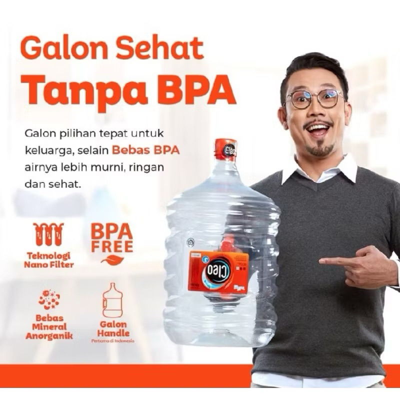 

GALON CLEO KOSONG 19 LITTER BPA FREE