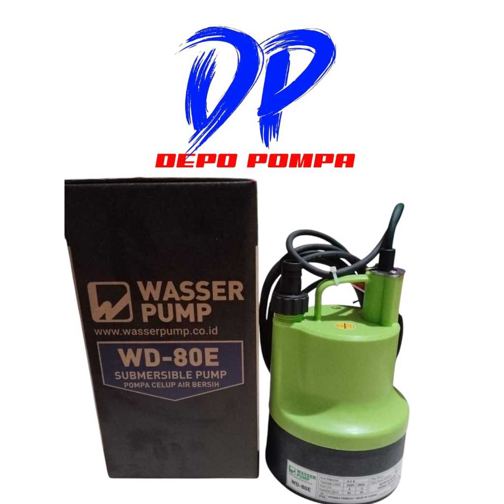 Pompa Celup Wasser WD 80E / Wasser WD 80 E / Pompa Celup Kolam