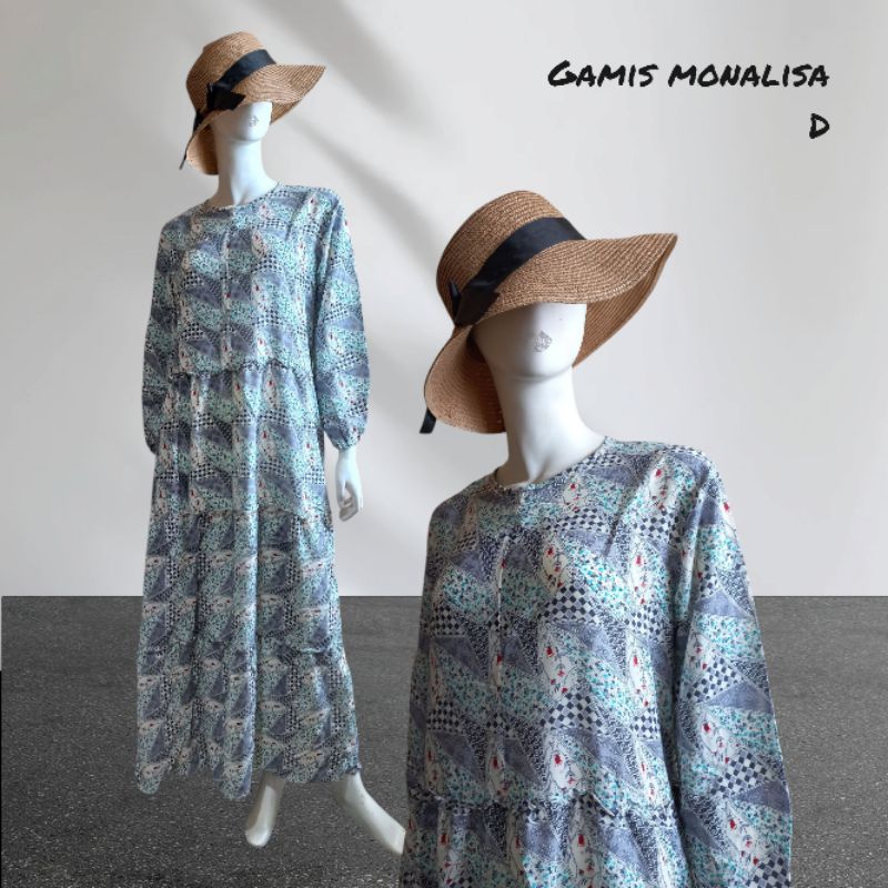 CUCI GUDANG GAMIS MONALISA D / GAMIS LEBARAN / HOME DRESS