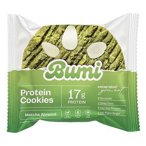 

Love Bumi Matcha Almond High Protein Gluten-Free Cookies