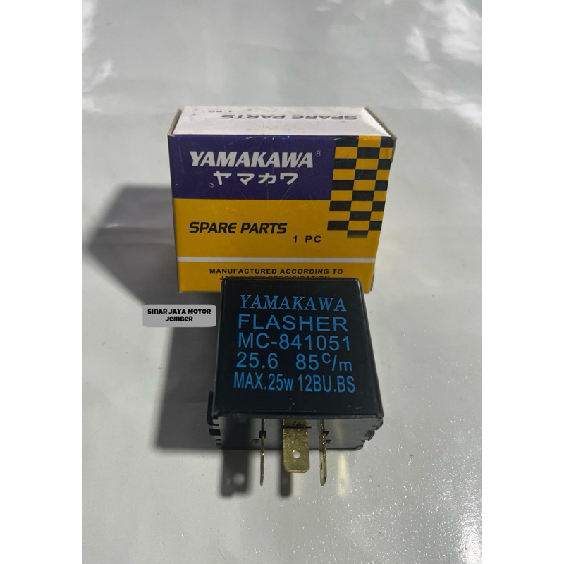 Flasher Fuso 24V 3 Kaki Yamakawa