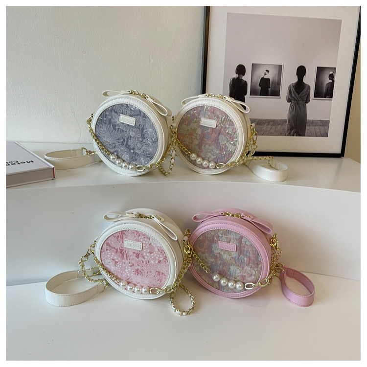 TAS SELEMPANG WANITA REKOMENDASI TAS IMPORT VT2142 SLINGBAG TAS PESTA TAS BUNDAR BULAT TAS MINI TAS 