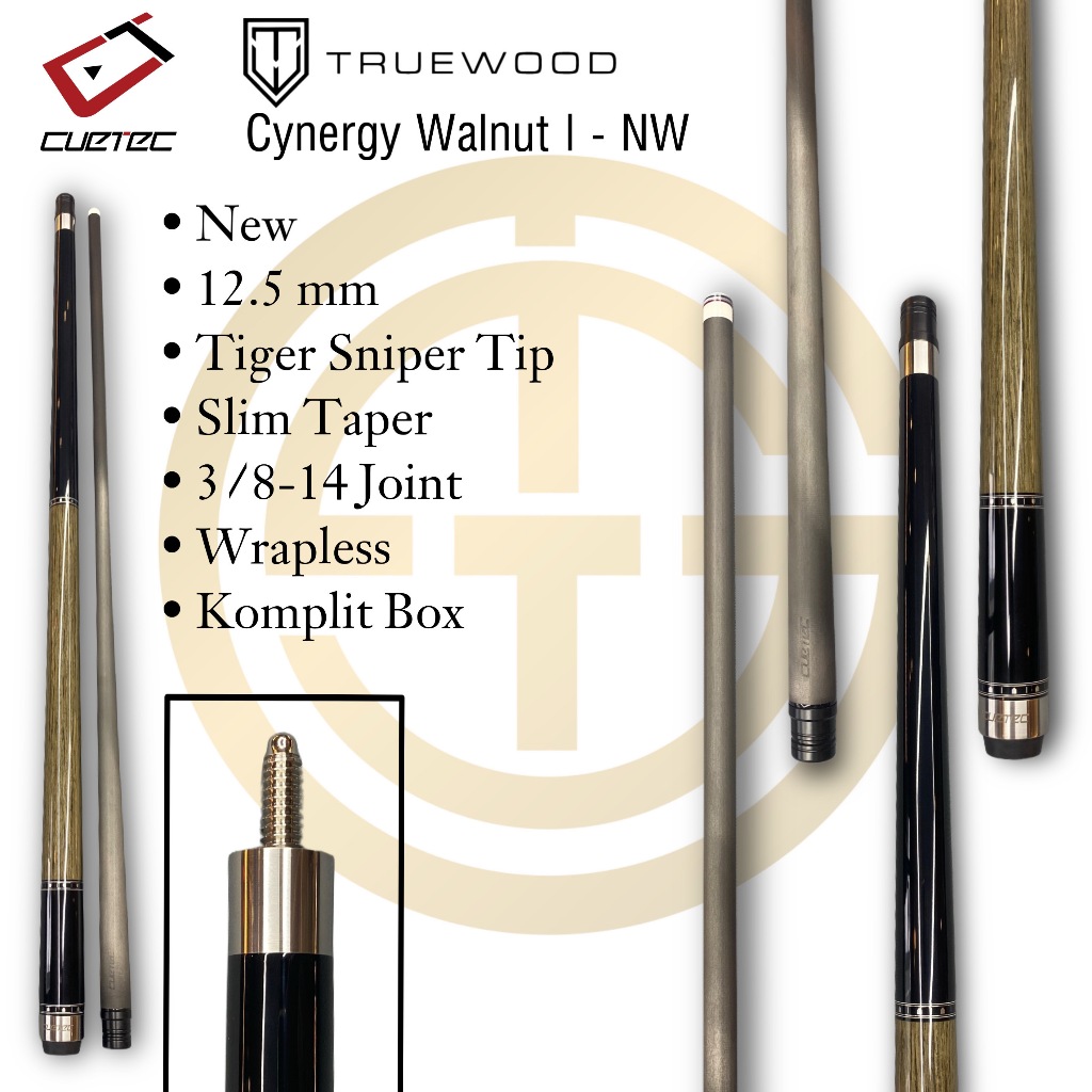 Cuetec Cynergy Truewood Walnut I - NW