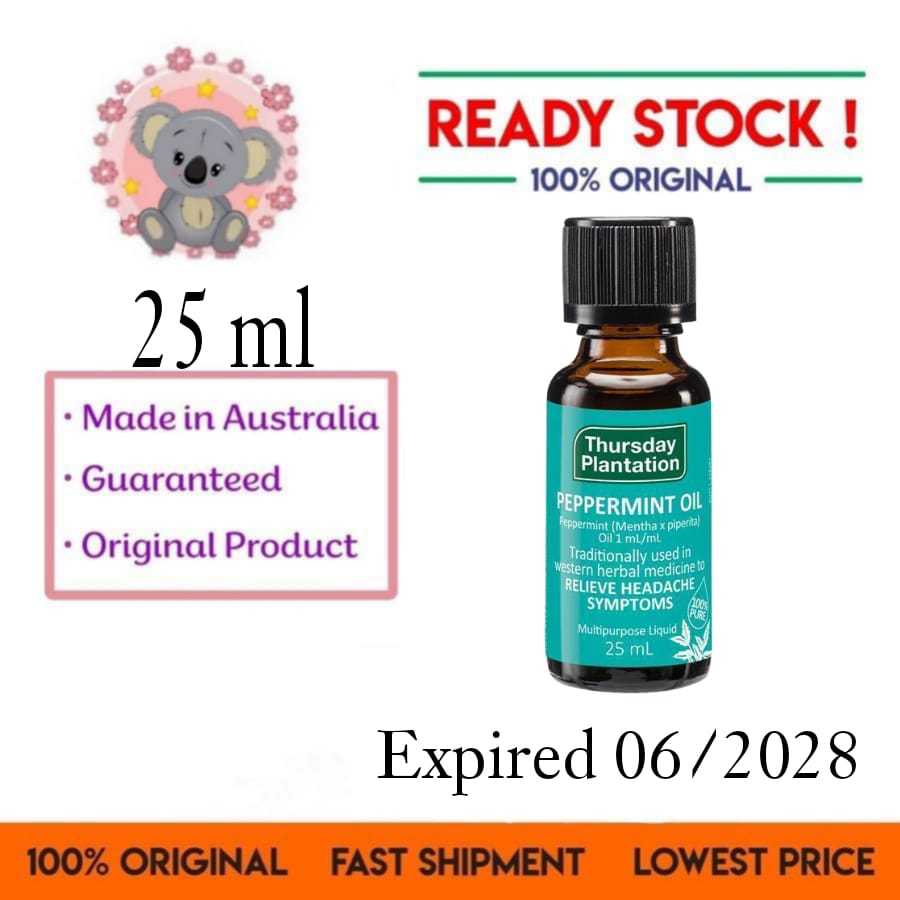 Thursday plantation peppermint oil 25 ml