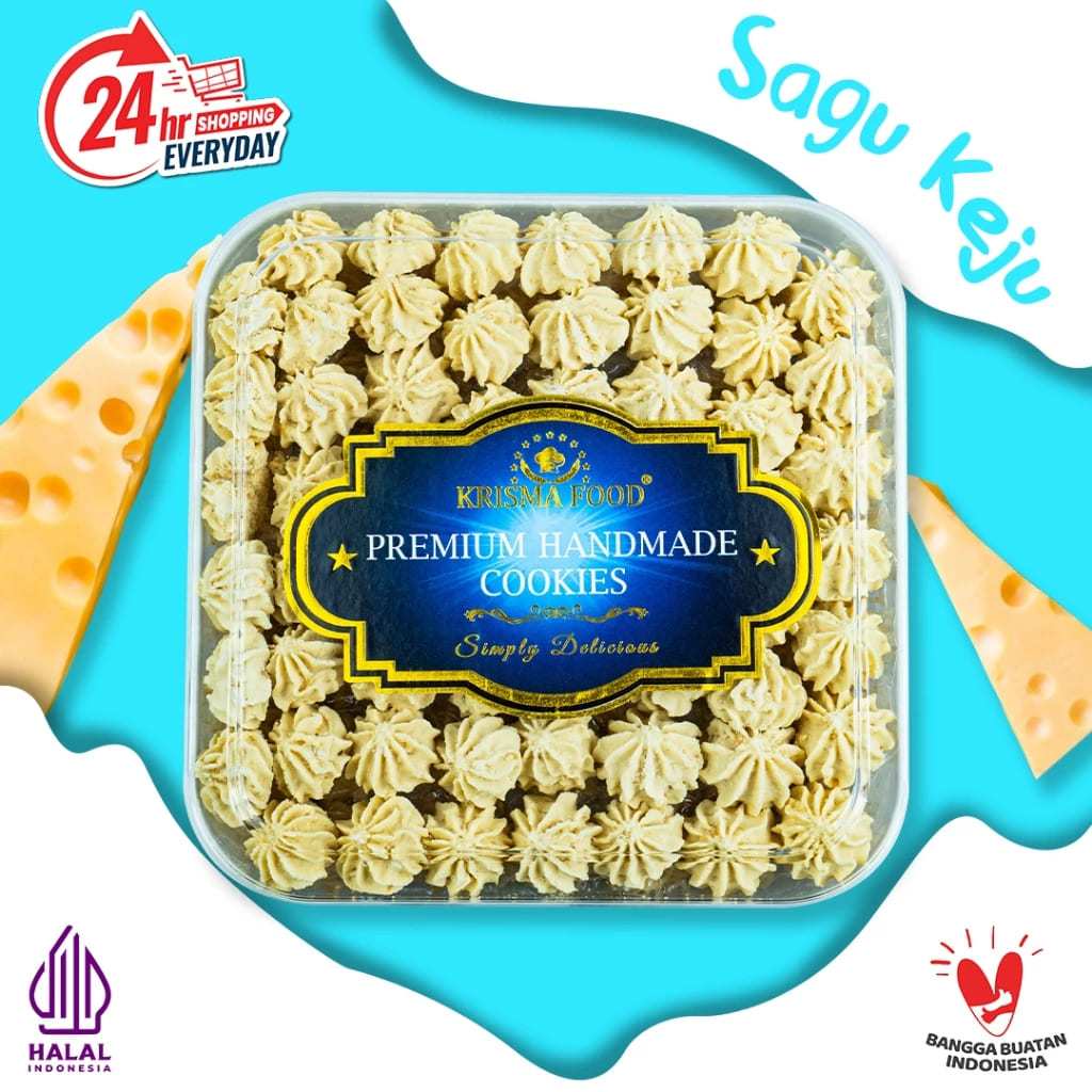 

Sagu Keju Cookies 350gr | Krisma Food
