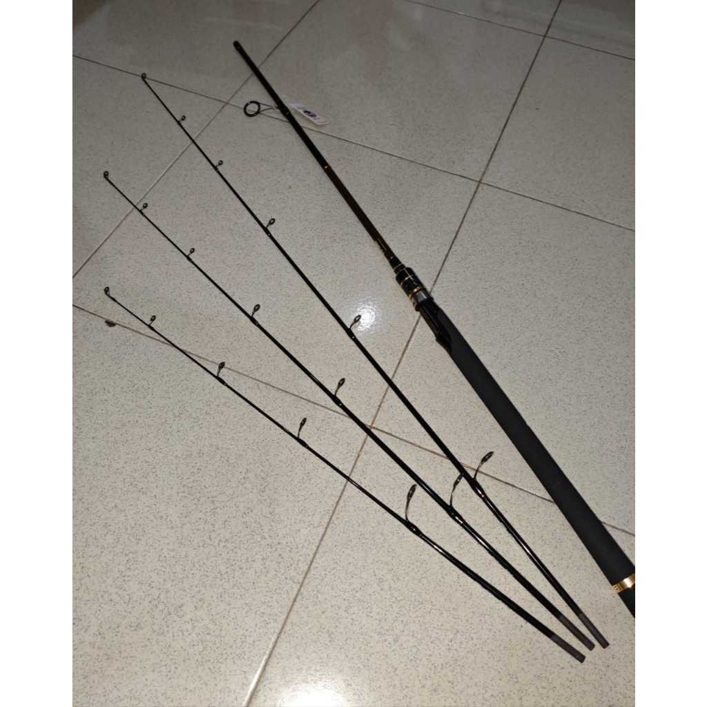 Joran Pancing Primus Formula One Satu Joran Tiga Ujung Ring Fuji | 150 165 180 cm | Carbon Solid | G