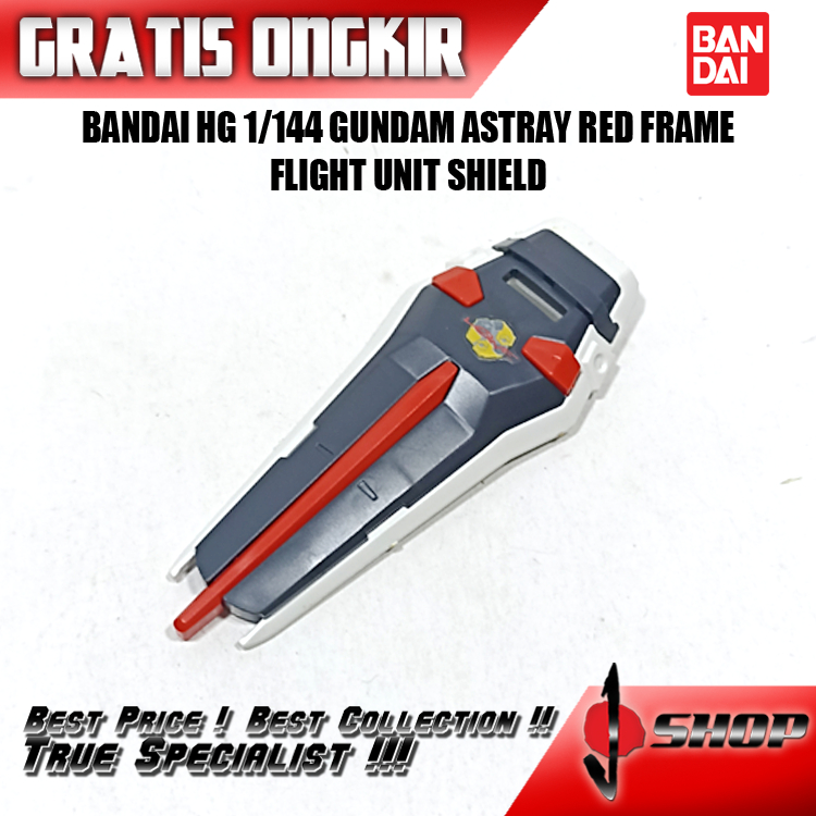 BANDAI HG 1/144 GUNDAM ASTRAY RED FRAME FLIGHT UNIT SHIELD HG2897