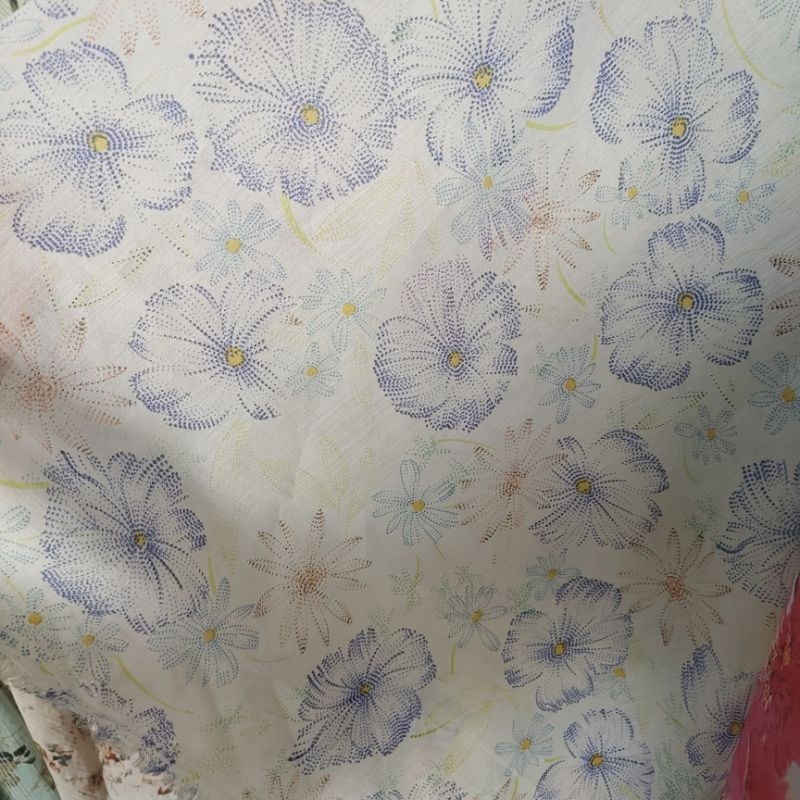 kain organza motif - kain organza motif - bahan antik - kain pesta - kain dress motif - kain organdi
