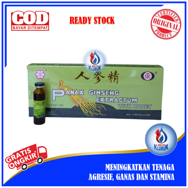 Doping Gingseng PANAX Full Stamina Ayam Kuat