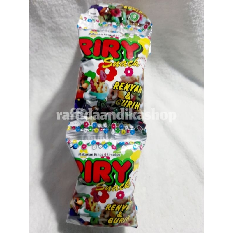 

Riry Snack Renceng | Jajan Jadul 1 Renceng Isi10 Pcs