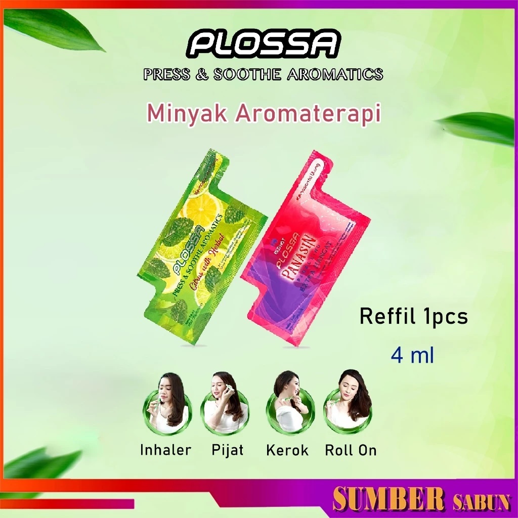 1 BOX 12 SACHET PLOSSA MINI REFILL / PLOSSA KEMASAN ISI ULANG 4 ML X 12 SACHET