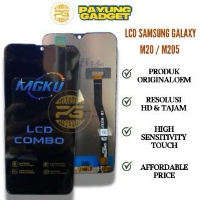 LCD SAMSUNG GALAXY M20 / M205 ORIGINAL FULLSET
