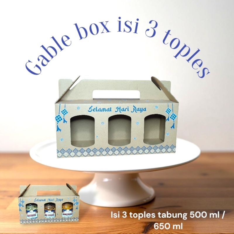 

Gable box hampers E-flute