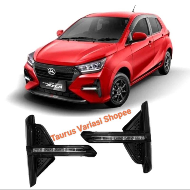 Lampu Led Drl Bumper Depan Mobil Daihatsu All New Ayla 2024,2025 Model Original