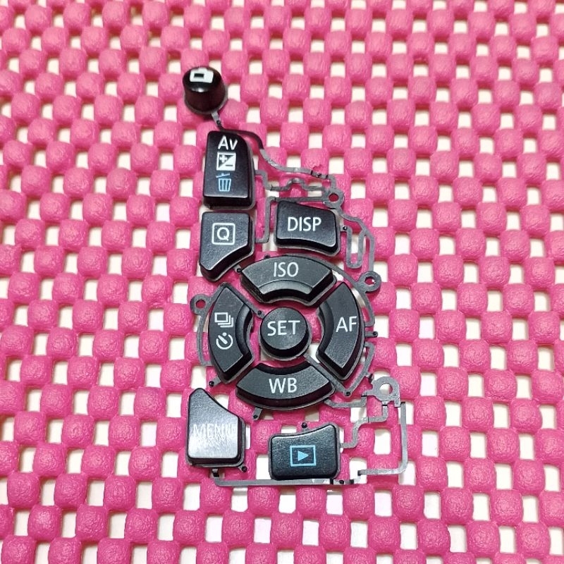 Tombol keypad kamera Canon 1500D