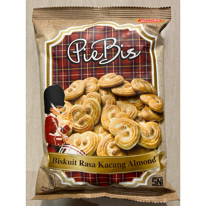 

MONDE PIE BIS RASA KACANG ALMOND 190GR