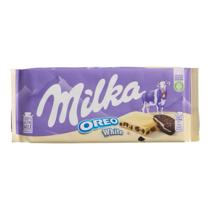 

Milka Oreo White Chocolate / Coklat / Jastip Mesir