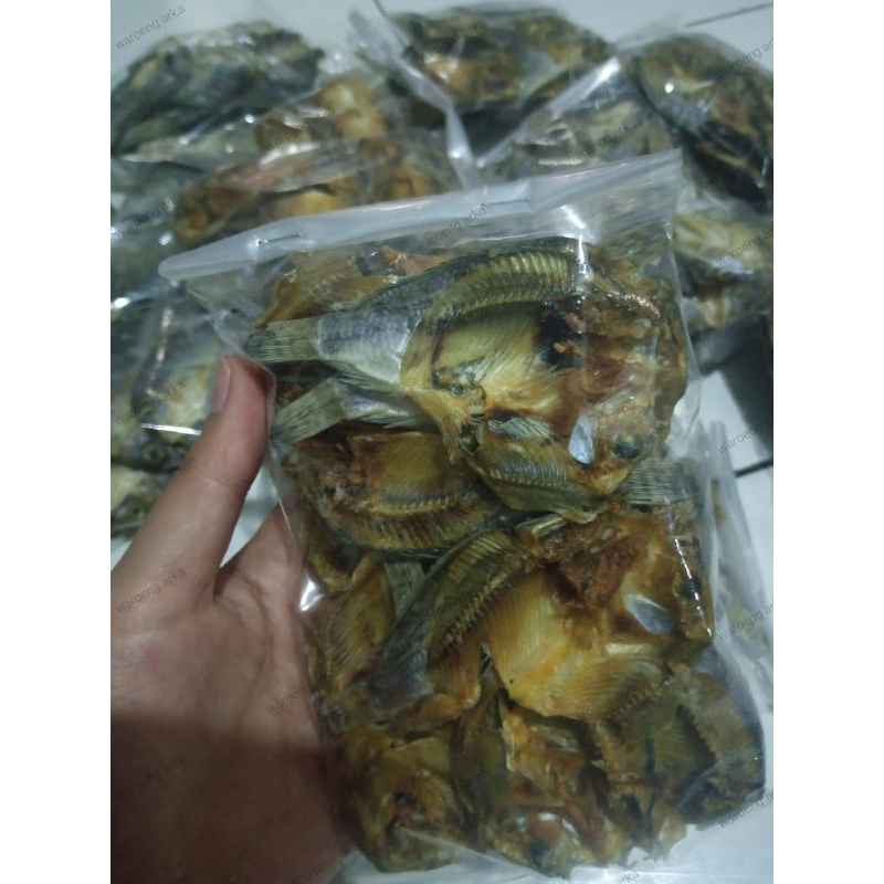 

ikan asin mujaer enak grade A