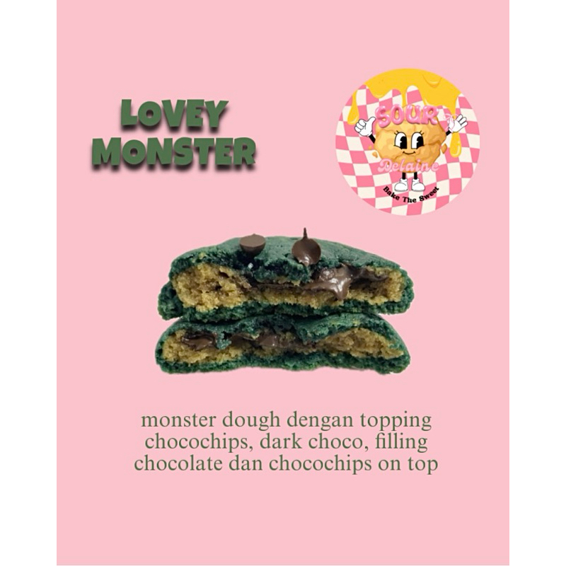 

Soft Baked Cookies Lovey Monster Buy 3 Free 1 (min. 2pcs)