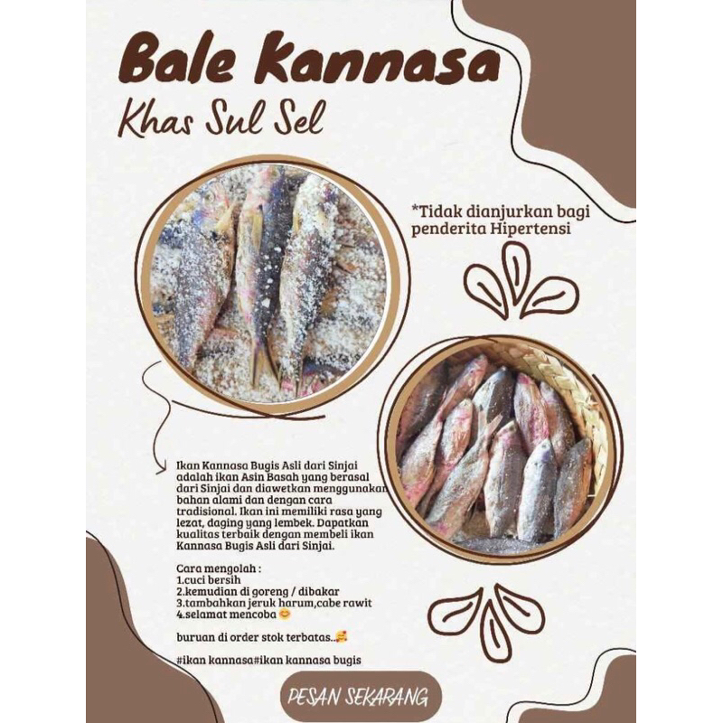 

ikan asin / ikan kannasa khas sul sel