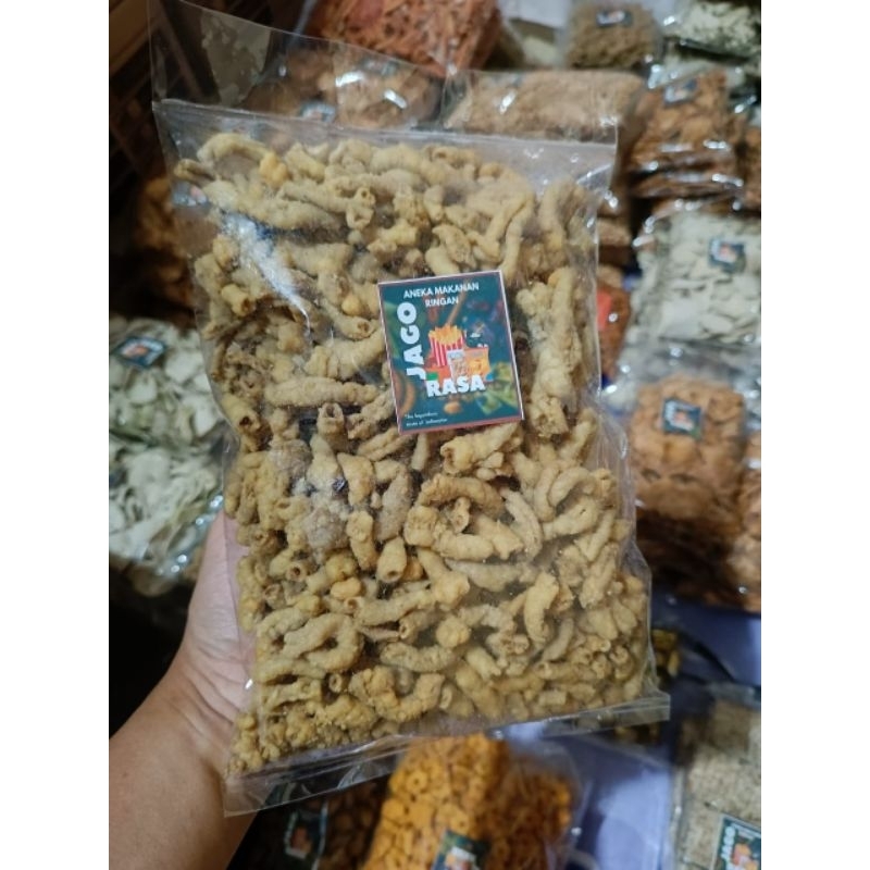 

[Jagorasasnack] Usus Crispy Original 500gr