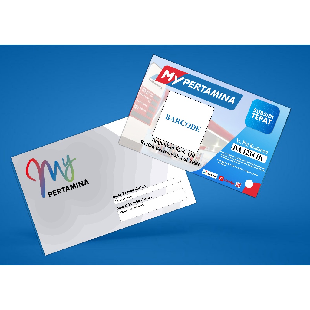 

KARTU BARCODE SPBU PVC