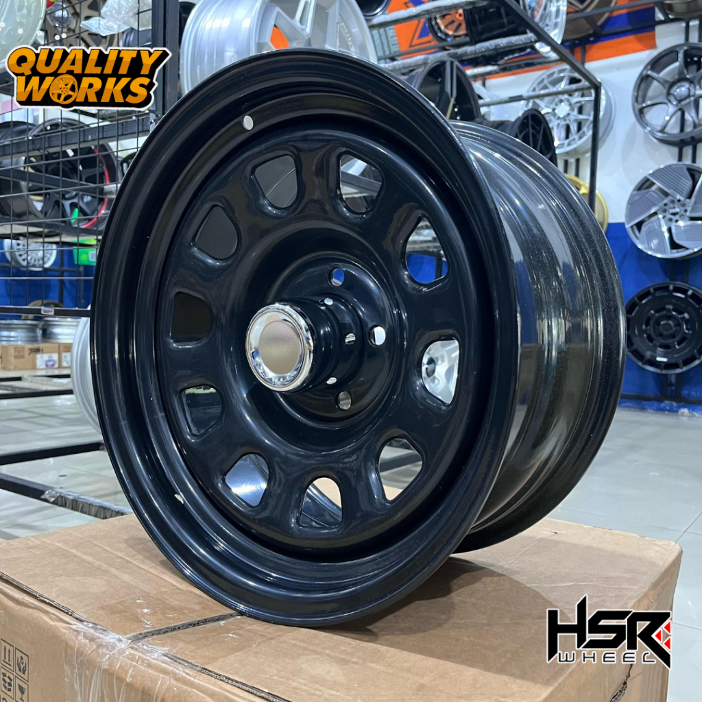 Velg Daytona Hsr Mokupo R15 Lebar 8 Pnp Hilux Single, Hilux Rangga, Xtrail