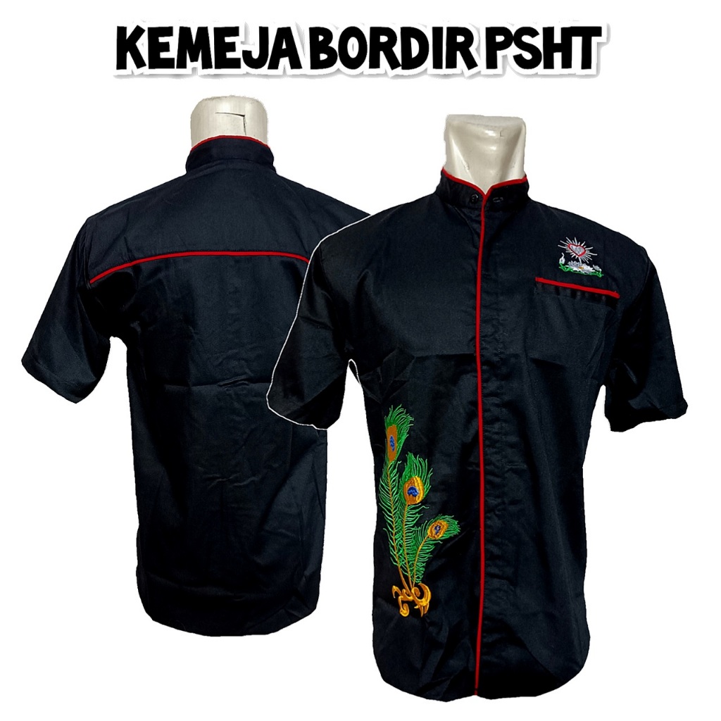KEMEJA PSHT SIMPEL-KEMEJA PSHT BORDIR-BAJU PSHT-HEM PRIA PSHT--HEM BORDIR PSHT -HEM TERATE-1922
