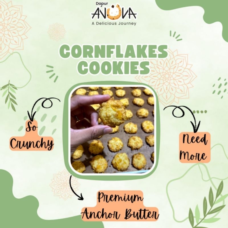 

CORNFLAKES COOKIES | Kue Lebaran | Kukis Jagung | Kue Manis