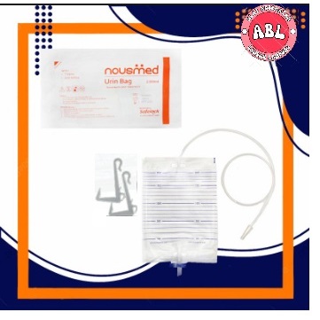 Urine Bag Tvalve No Hanger & with Hanger Nousmed Original izin Kemenkes