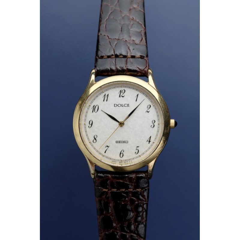 Seiko Dolce Snowflake Dial Arabic Numerals