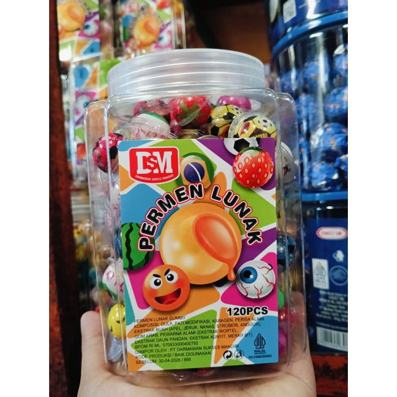 

Permen Buah Lunak isi 120pcs