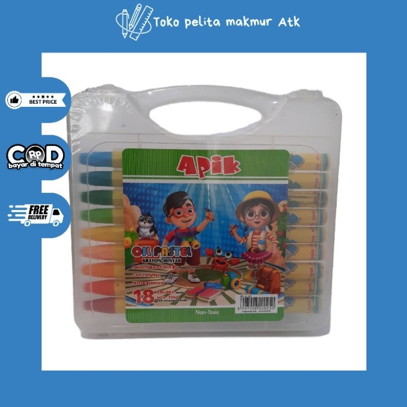 

CRAYON OIL PASTEL APIK DAN MEME 18 WARNA