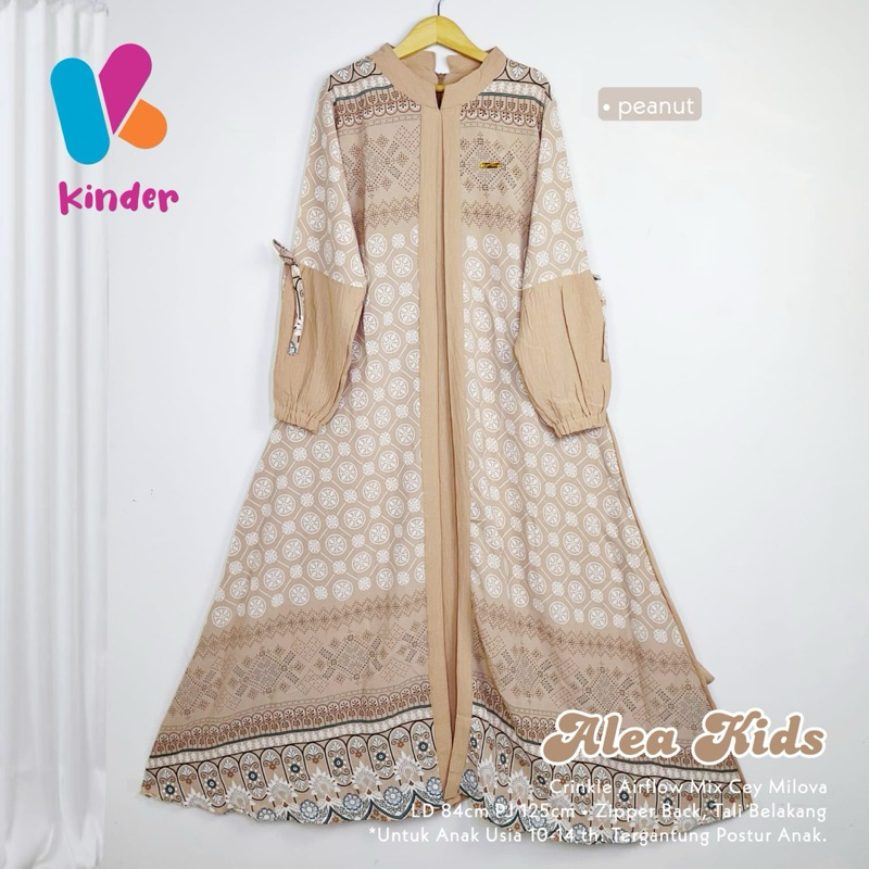 COD= NO CANCEL• Alea Kids by Kinder• Dress Anak Kekikan