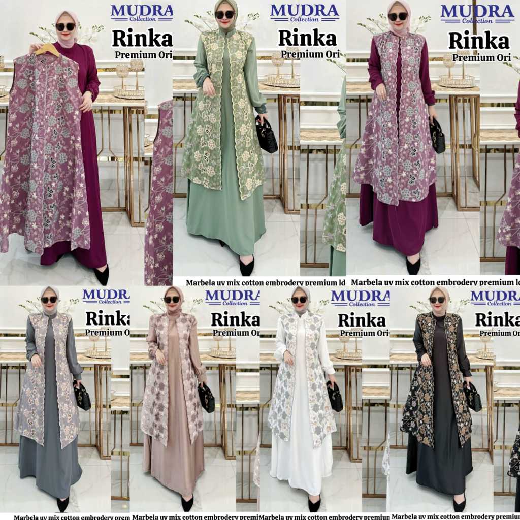 Rinka Dress Premium Ori by Mudra Collection