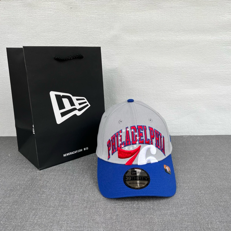Topi NEW ERA FITTED 39Thirty PHILADELPHIA 76ers Original Resmi