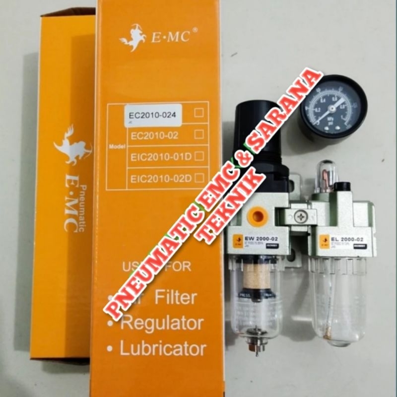 Air Unit FRL EC2010-02 EMC PNEUMATIC