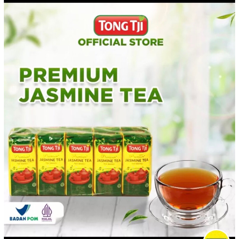 

Tong Tji Premium Jasmine Tea 50g, Teh Seduh per Pack