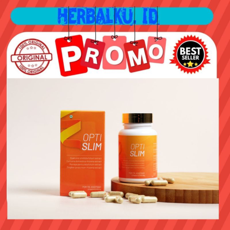 Optislim Asli Obat Pelangsing Badan Original