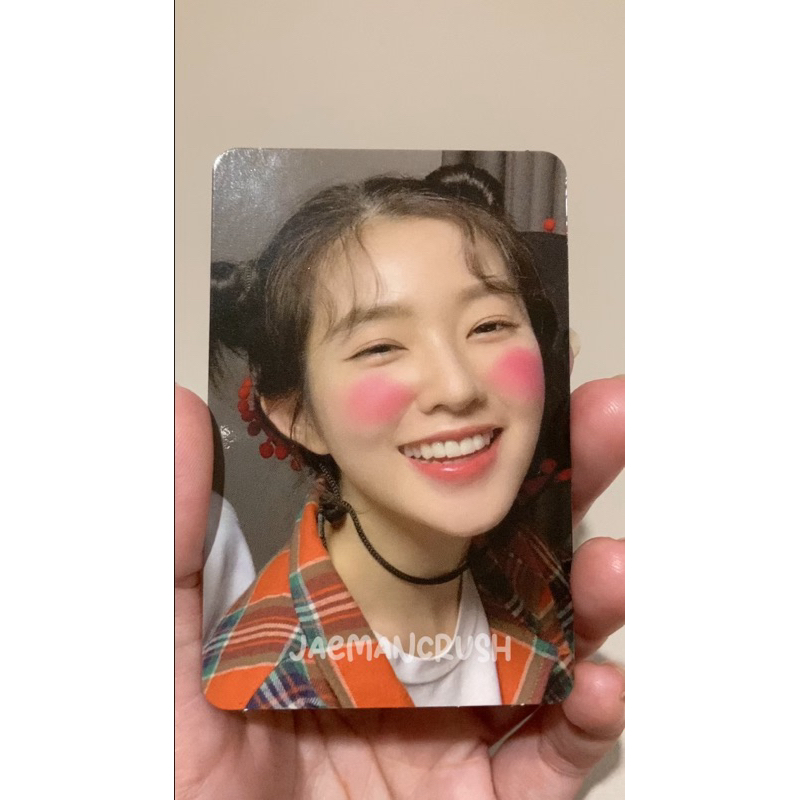 Red Velvet Irene blush photocard monster album pc Irene & Seulgi