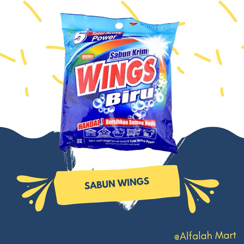 SABUN WINGS BIRU 500 WB