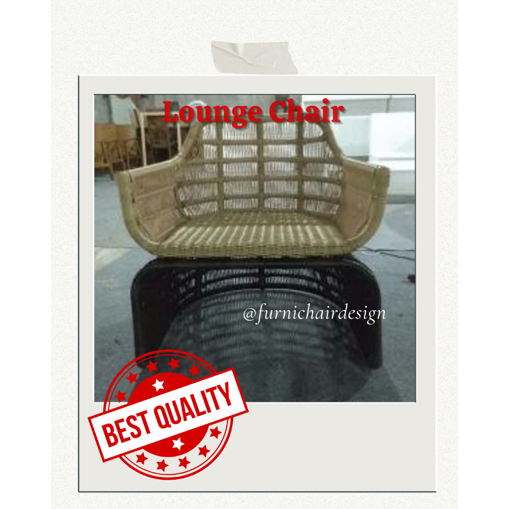 Jual Kursi Santai Kursi Ruang Tamu Kursi Teras Balkon Rotan Sintetis